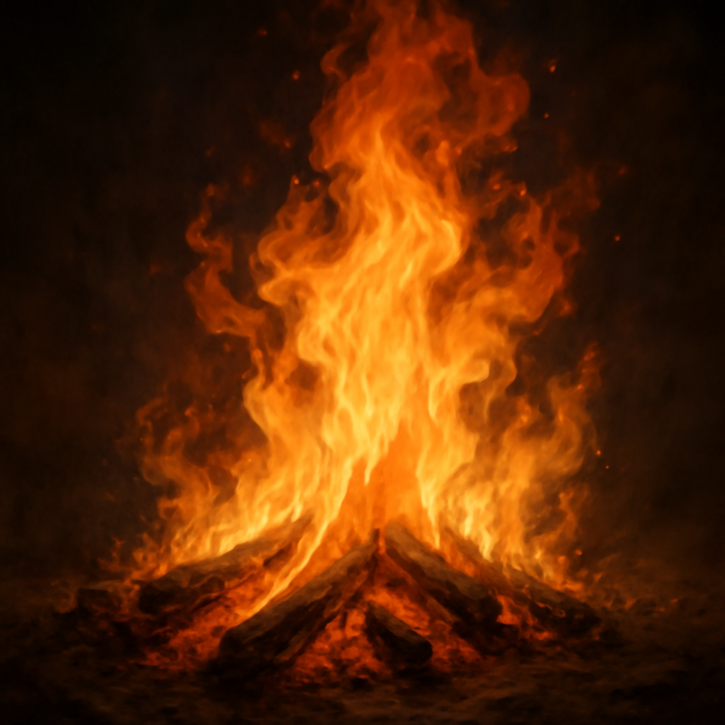 Fire illustration