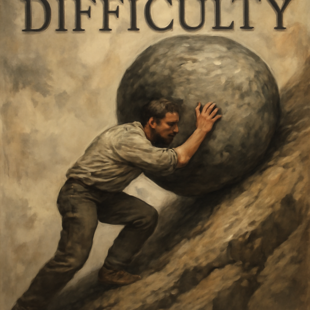 Difficultly illustration